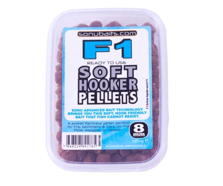 Пелетс насадковий Sonubaits Soft Hooker Pellets-F1 8 мм