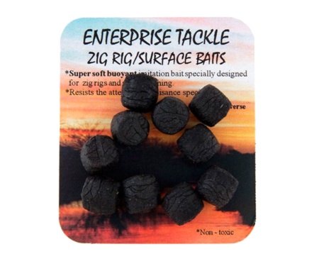 Плаваюча штучна насадка Enterprise Tackle Zig Rig Surface Baits Black