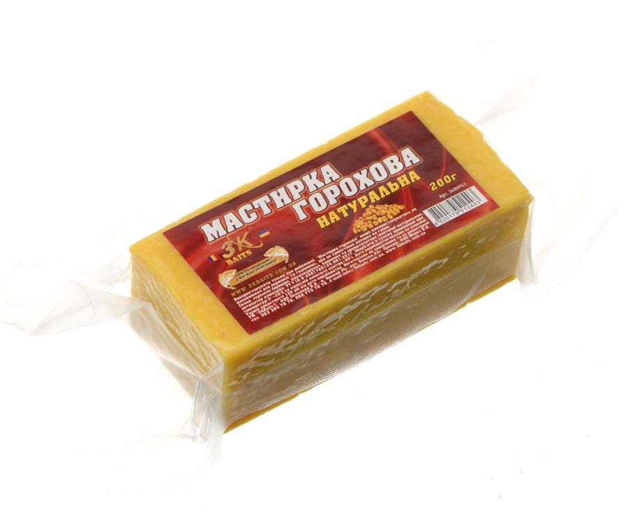 Мастирка 3KBaits гороховая натуральная 200 г