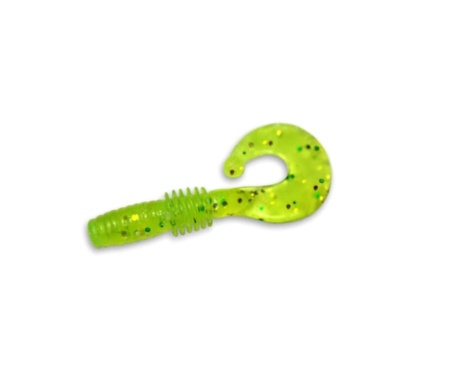 Твистер Crazy Fish Power Mace 1.6" #20 Kiwi анис
