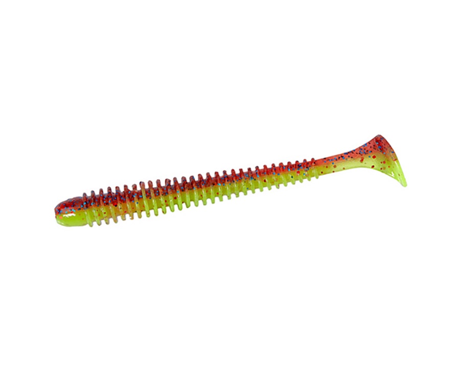 Виброхвост Keitech Swing Impact 3" EA#15 Grape chart Red flk