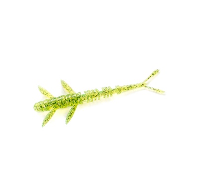 Черв'як Fishup Mighty Grub 4.5" #055 Chartreuse/Black