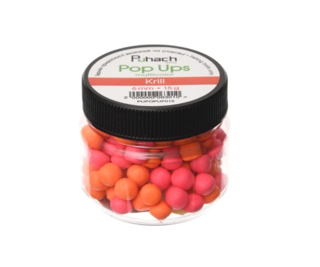 Бойли Puhach Baits Pop-Ups 6мм Multicolor Krill