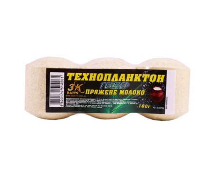 Технопланктон 3K Baits Гейзер топлене молоко 180 г