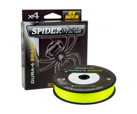 Шнур Spiderwire Dura 4 300м Yellow 0.10мм