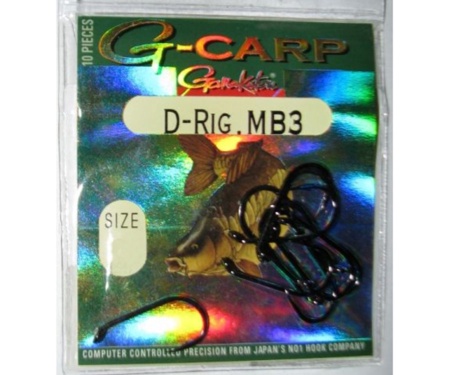 Крючок Gamakatsu G-Carp D-Rig MB-3 №1