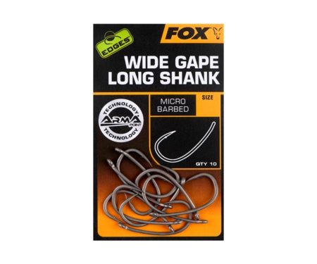 Крючки Fox Edges Armapoint Super Wide Gape Long Shank №6