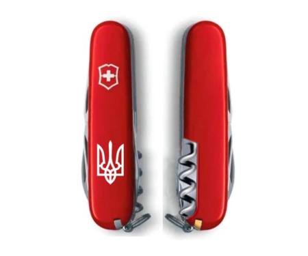 Мультитул Victorinox Spartan Ukraine 1.3603_T0010u