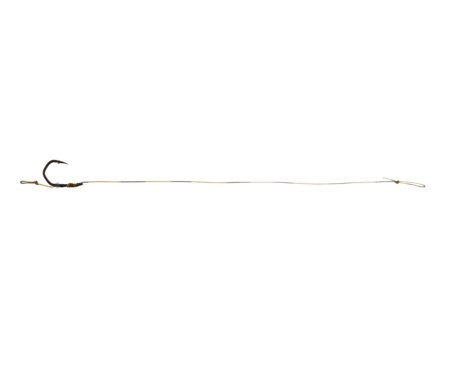 Готовый поводок Carp Pro Camo Hooklink 25см 25 lb PTFE Wide Gape Сapture №6