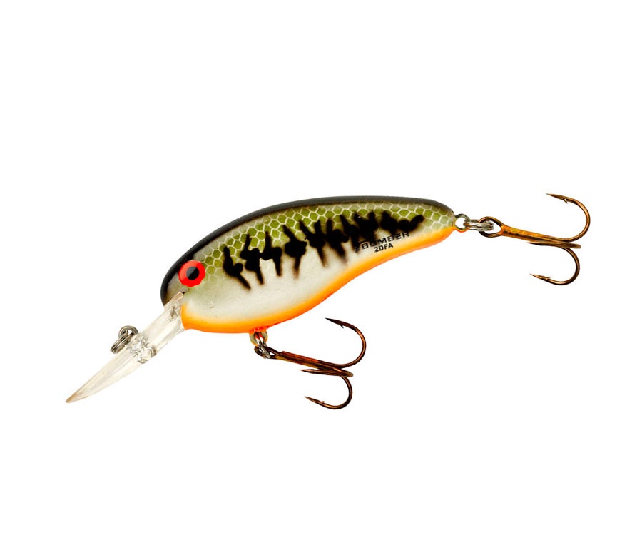 Воблер Bomber Deep Flat A 62мм Baby Bass/Orange Bely