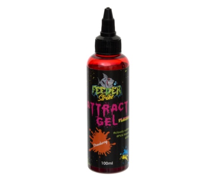 Атрактант Feeder Strike Attract Gel Fluoro Smoked Geel 100мл Strawberry