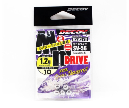Джиг-головка Decoy SV-56 Mini Drive №10 1.2г