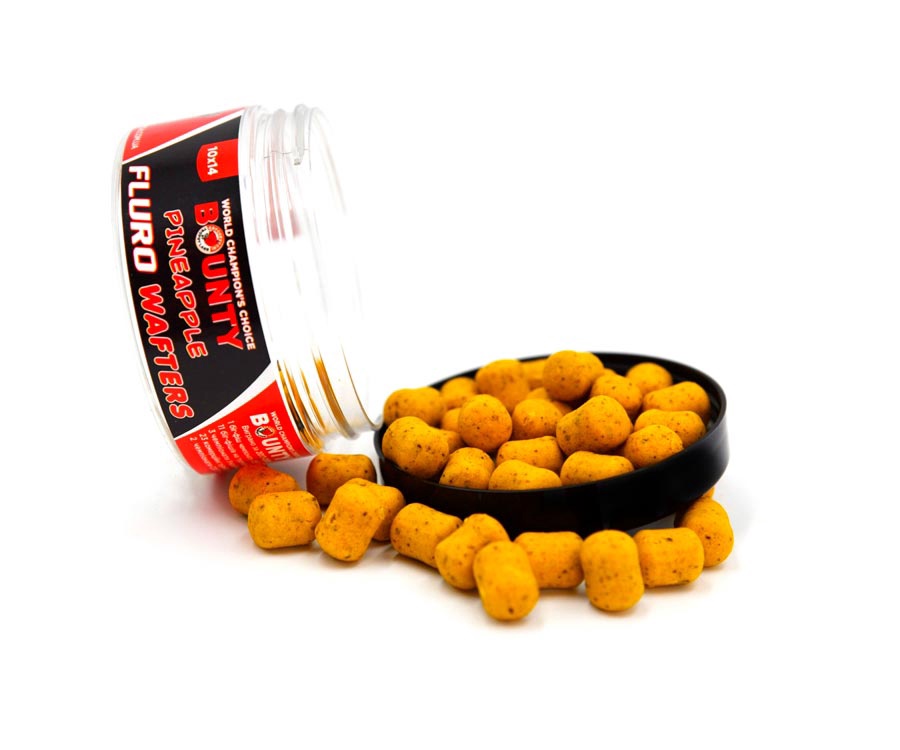 Бойлы Bounty Fluro Wafters 9x12мм Pineapple
