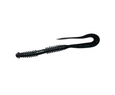 Силікон Keitech Mad Wag Long 8" 312S Black Blue FLK