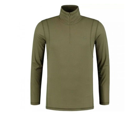 Футболка с длинным рукавом Korda Kool Quick Dry Long Sleeve Zip Neck M