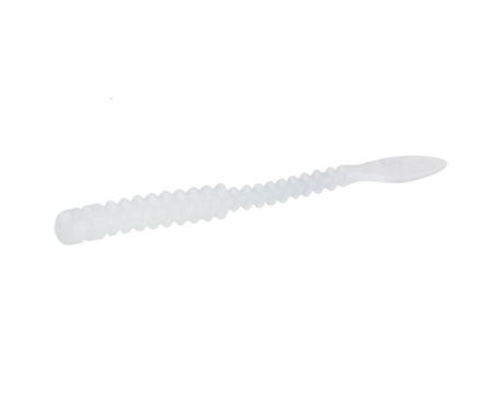 Черв'як Major Craft Para Worm Aji-Flat 2.3" Clear Glow