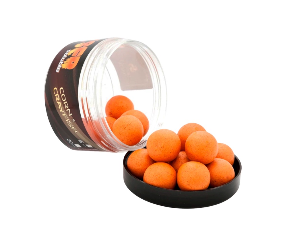 Бойлы Trinity Baits Geyser Soluble 16мм Corn and Crayfish