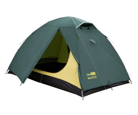 Палатка Tramp Scout 3 (v2) green UTRT-056