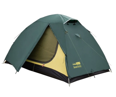 Палатка Tramp Scout 3 (v2) green UTRT-056