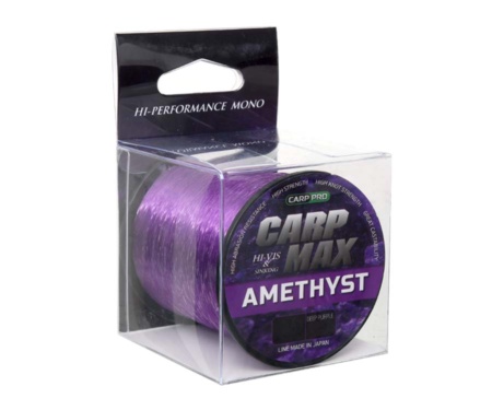 Леска Carp Pro Carp Max Amethyst Line Deep Purple 1200м 0.30мм