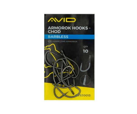 Крючки Avid Carp Armorok Chod Barbless №8