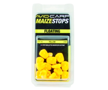 Стопори для бойлів Avid Carp плаваючі Maize Yellow Long