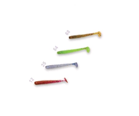 Силікон Crazy Fish Vibro worm 2"  #M42 кальмар