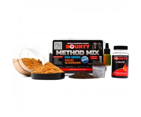 Метод-мікс Bounty Method Mix 4in1 Squid/Bloodworm