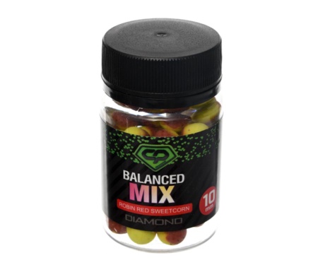 Бойли Carp Pro Diamond Balanced Mix Robin Red Sweetcorn 10мм