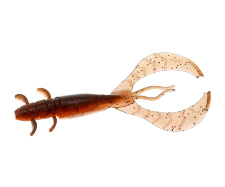 Силікон Flagman FL Craw 2.5" #1302 Black/Orange