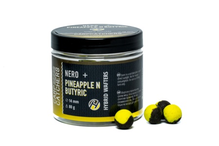 Бойли Hybrid Wafters Carp Catchers NERO&Pineapple N Butyric 14мм