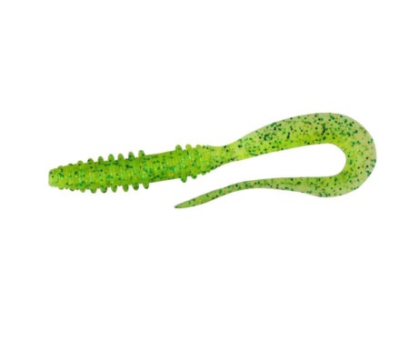 Силікон Keitech Mad Wag Mini 2.5" #424 Lime Chartreuse