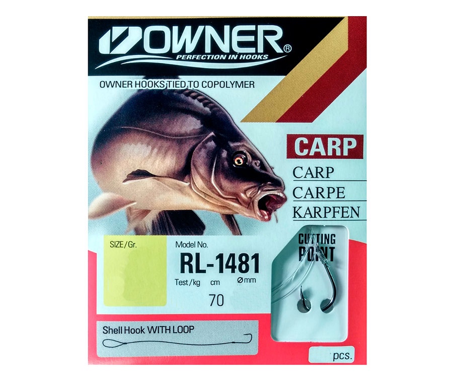 Крючки с поводком Owner RL-1481 №3 #2