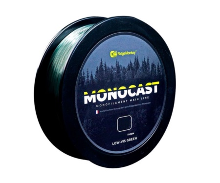 Леска Ridge Monkey MonoCast Monofilament Main Line 1000м Green 0.40мм