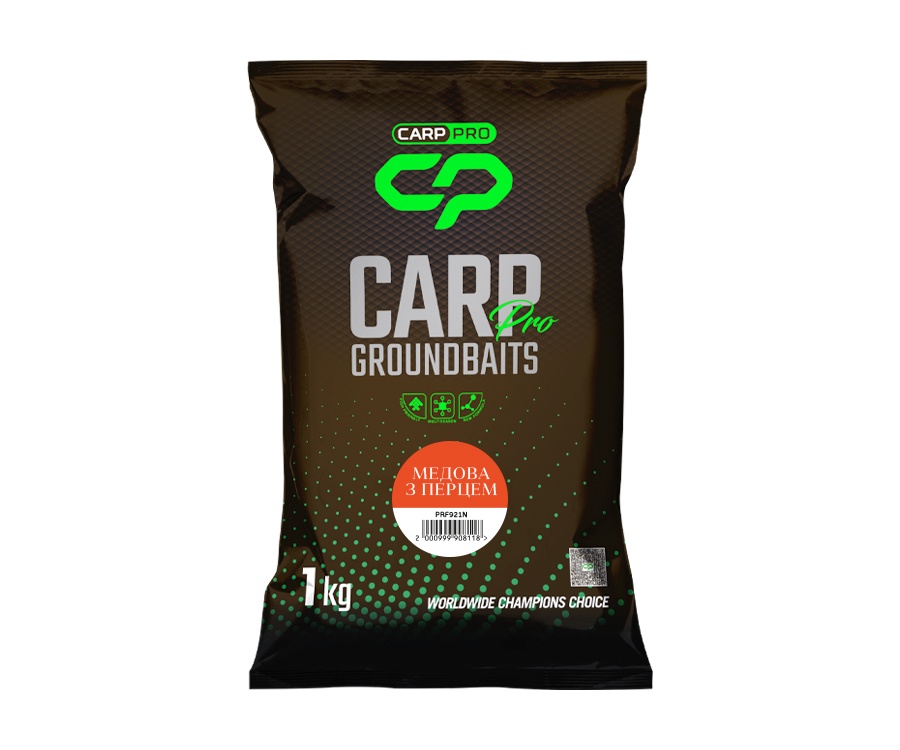 Прикормка Carp Pro Groundbaits Медовая с перцем