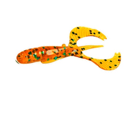 Силікон Lucky John Curly Shrimp 3" #PA19 Osaka Pumpkin