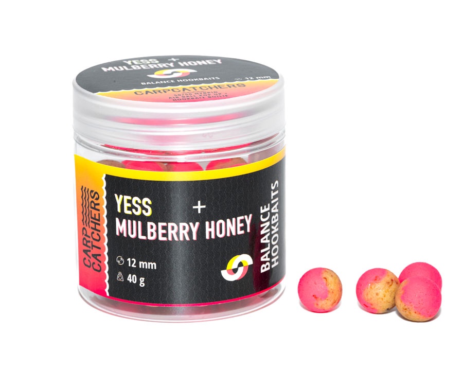 Бойлы Carp Catchers Balance Hookbaits YESS-Mulberry Honey 12мм