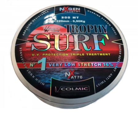Жилка Colmic Monofilo Trophy Surf 300м 0.22мм