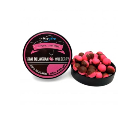 Бойли Crazy Carp Hybrid Wafters Thai Belachan & Mulberry 15мм