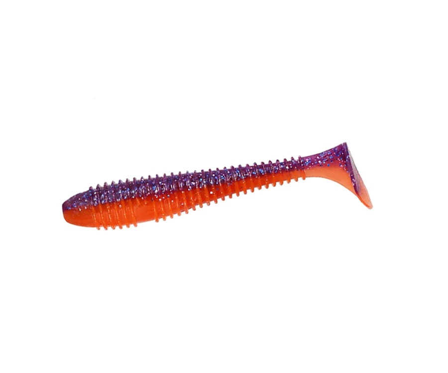Виброхвост Crazy Fish Vibro Fat 4" #98d кальмар