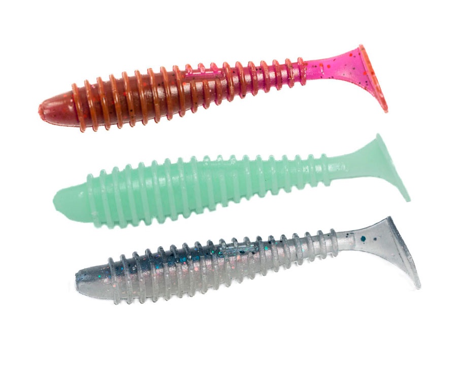Виброхвост Angry Baits Fatik 2" AB MIX11