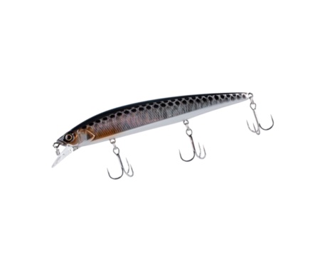 Воблер Jackall Rerange 130SP MR 130мм 22.3г HL Silver\Black