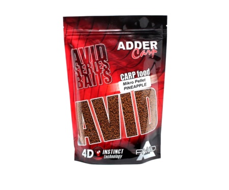 Мікропеллетс Adder Carp Mikro Pellet Avid Ananas 300г, 2мм