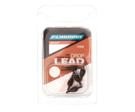 Грузила Flagman Drop Lead Brown 1.5г