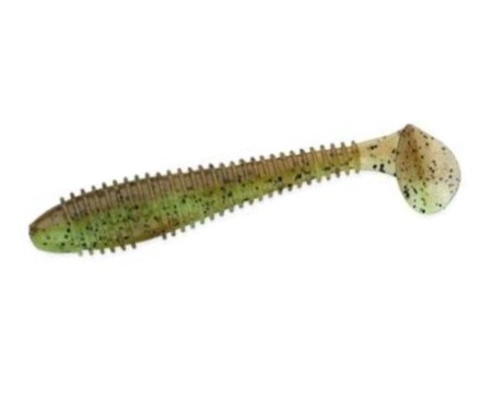 Виброхвост Keitech Swing Impact Fat 2.8" #401 Green Pumpkin/Chart