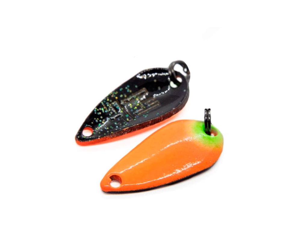 Блесна Yarie 706 T-spoon 1.4г N8 AG carrot/black