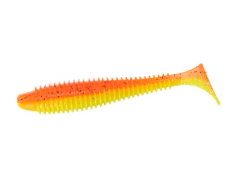Виброхвост Fatik 4.8" 06 Crazy Carrot UV