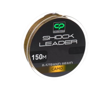 Шок-лидер Carp Pro Delight Shock Leader Х8 Camo 150м 45lb