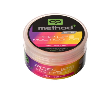 Бойли Carp Pro Method⁺ Multicolor Pop Ups 8/6мм Krill Tiger Nut