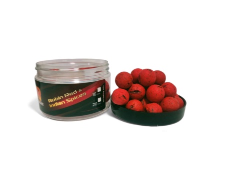Вафтерсы Trinity Baits Wafters Geyser soluble Robin Red and Indian Spices 16 мм